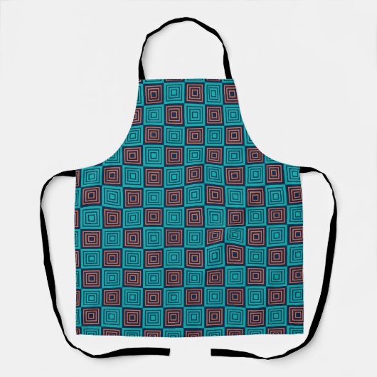 Tablier motif pop abstrait (Recto)
