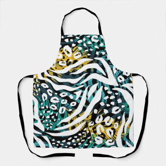 Tablier motif poster de animal (Recto)