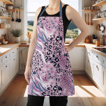 Tablier Motif Poster de animal Abstrait Zebra Leopard<br><div class="desc">Abstrait Zebra Leopard Poster de animal Motif Apron</div>