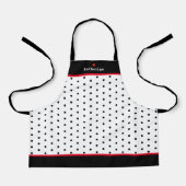 Tablier Motif pour enfants Chef Fun Dot (Recto)