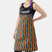 Tablier Motif Rainbow Fist (Insitu)