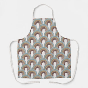 Tablier Motif Rainbows tendance, aquarelle
