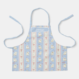 Tablier Motif rayure du courrier du hibou Hedwig