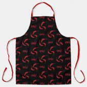 Tablier Motif Red Chili Peppers (Recto)