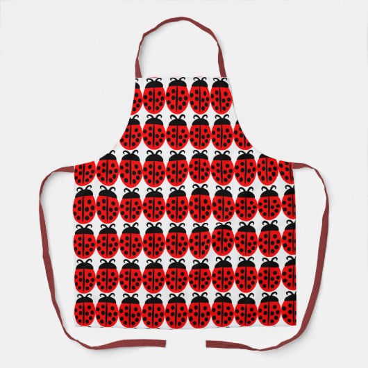 Tablier Motif Red Ladybug (Recto)