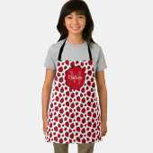 Tablier Motif Red Ladybug personnalisé (Insitu)