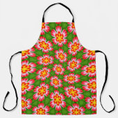 Tablier Motif Red Lilies (Recto)