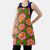 Tablier Motif Red Lilies (Insitu)