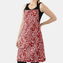 Motif Répétant à feuilles tropicales blanches et r
