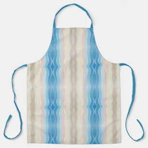 Tablier Motif répétitif de rivage côtier salé ondoyant