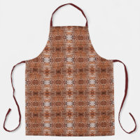 Motif répétitif en techniques mixtes de coupe tran