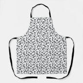 Tablier Motif Retro Squiggle (Recto)