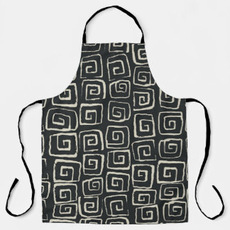 Tablier Motif rétro Vintage Arrière - plan Aztec