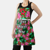 Tablier Motif Rose du désert (Insitu)