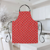 Tablier Motif rouge