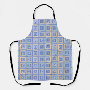 Tablier Motif rustique de carrés en patchwork