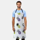 Tablier Motif sans ananas (Porté)