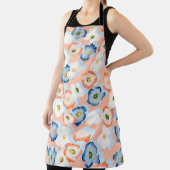 Tablier Motif sans couture avec des fleurs dans un style a (Insitu)