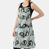 Tablier Motif sans couture avec des pingouins mignons (Insitu)
