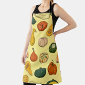 Tablier Motif sans couture avec des squashe dessinés à la (Insitu)