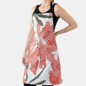 Tablier Motif sans couture avec fleur d'Oleander. Compe fl (Insitu)