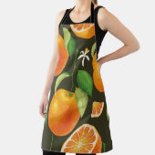 Tablier Motif sans couture avec orange (Insitu)
