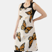Tablier Motif sans couture avec papillons monarques. Conte (Insitu)