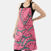 Tablier Motif sans couture avec pastèques dessinées à la m (Insitu)