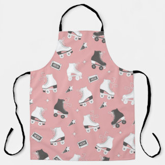 Tablier Motif sans couture avec roulettes et cassette t