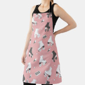 Tablier Motif sans couture avec roulettes et cassette t (Insitu)