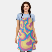 Tablier Motif sans couture chaud (Porté)