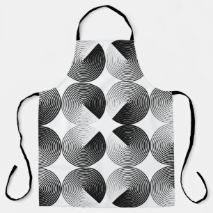 Tablier Motif sans couture de cercles pliés