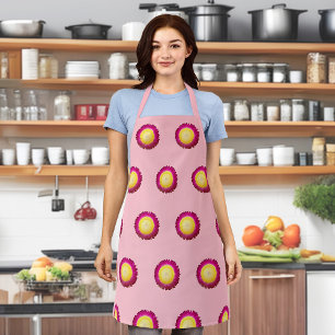 Tablier Motif sans couture de fleurs sur Apron