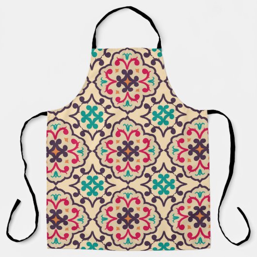 Tablier Motif sans couture de RETRO. (Recto)