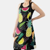 Tablier Motif sans couture dessiné à la main avec pastèque (Insitu)