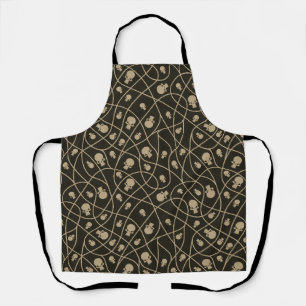 Tablier Motif sans couture effrayant A (Style : 2)
