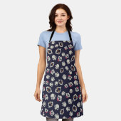 Tablier Motif sans couture effrayant D (Style : 1) (Porté)