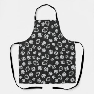 Tablier Motif sans couture effrayant D (Style : 3)