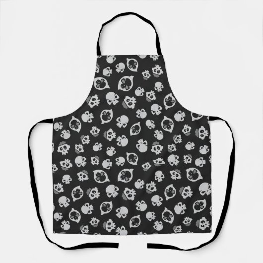 Tablier Motif sans couture effrayant D (Style : 3) (Recto)