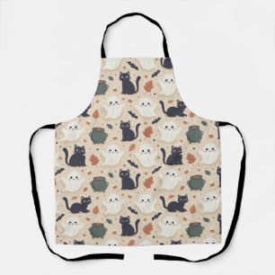 Tablier Motif sans couture effrayant I (Style : 1)