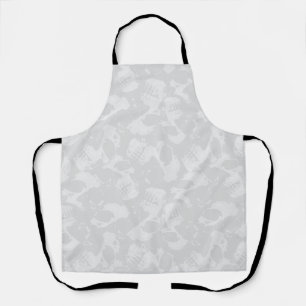 Tablier Motif sans couture effrayant M (Style : 2)