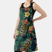 Tablier Motif sans couture Hawaiian tropical avec t (Insitu)