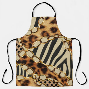 Tablier Motif sans couture Leopard Poster de animal