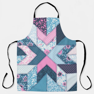 Tablier Motif sans couture. Patchwork.