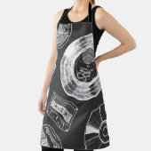 Tablier Motif sans faille avec supports audio et vidéo. Vi (Insitu)