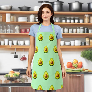 Tablier Motif sans fil Avocado sur Apron