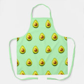 Tablier Motif sans fil Avocado sur Apron (Recto)