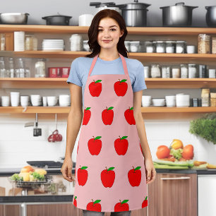 Tablier Motif sans fil de fruits de pomme sur Apron