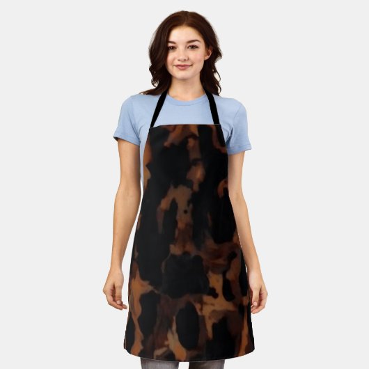 Tablier Motif sans fil Tortoiseshell, Chic TortoiseShell (Porté)