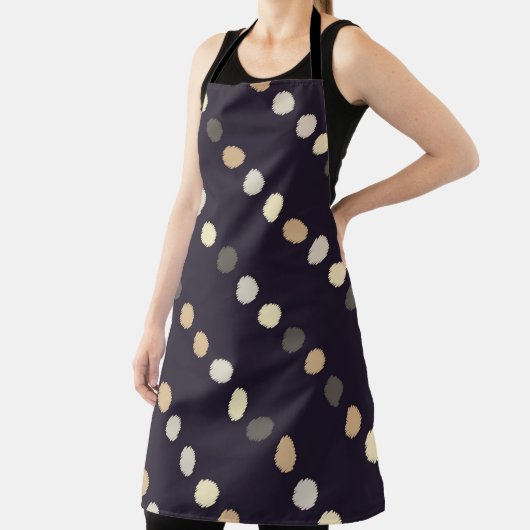 Tablier Motif sans soudure à point Polka. La texture cribl (Insitu)